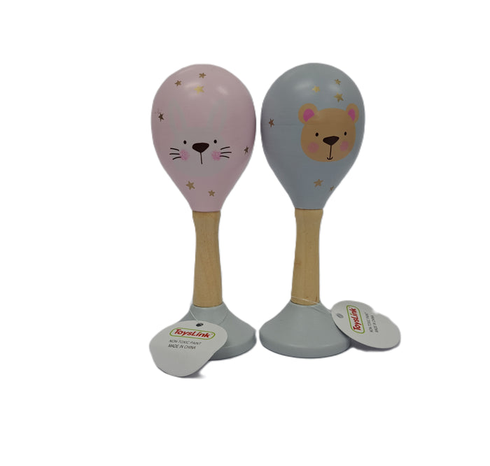 Bear and Rabbit Maracas