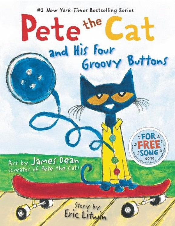 Pete the Cat and his Four Groovy Buttons book