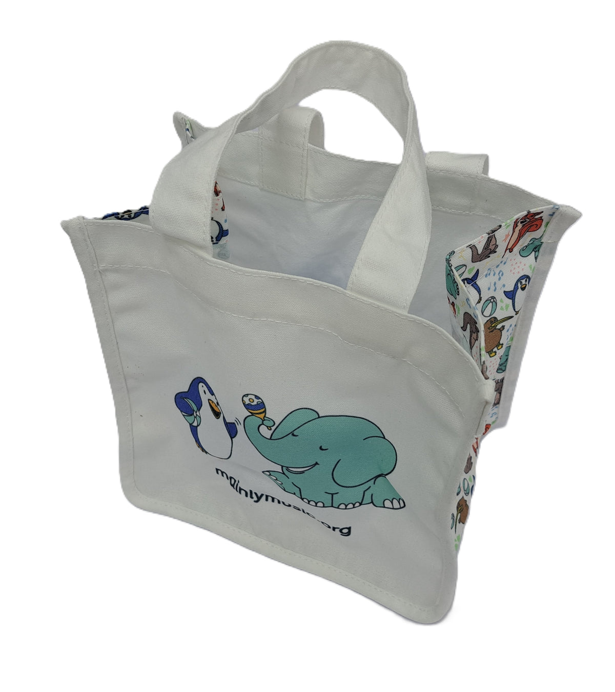 Children’s Bags – Poly Cotton fabric – mainly music and mainly play ...