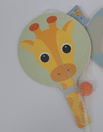 Wooden Paddle Ball Set