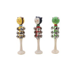 Wooden Bells - Bee, Frog and Ladybug