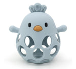 Silicone Chicken Teether - pink or blue