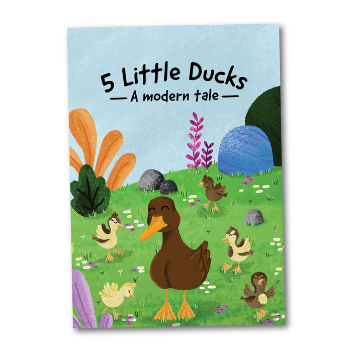5 Little Ducks Book - A Modern Tale