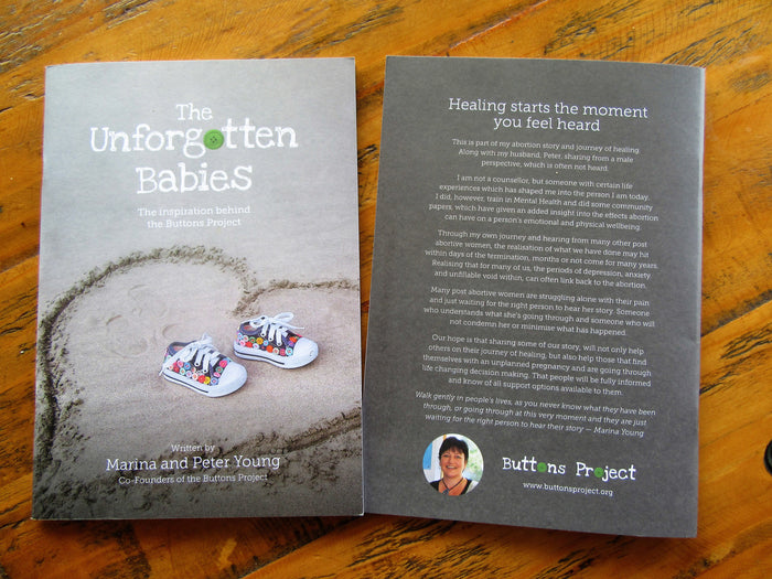 The Unforgotten Babies booklet